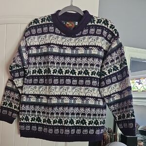 Vintage Alps Women's Sweater Size M